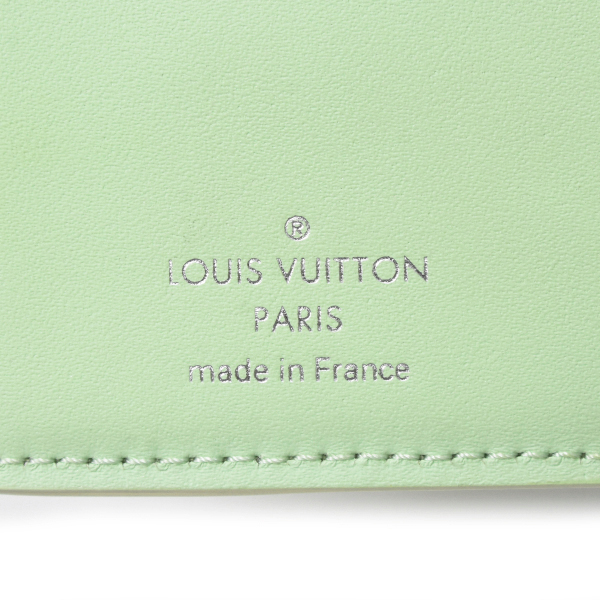 ルイヴィトン ポルトフォイユクレア モノグラムマヒナ 二つ折り財布 コンパクトウォレット クオーツ M83075 Louis Vuitton 中古