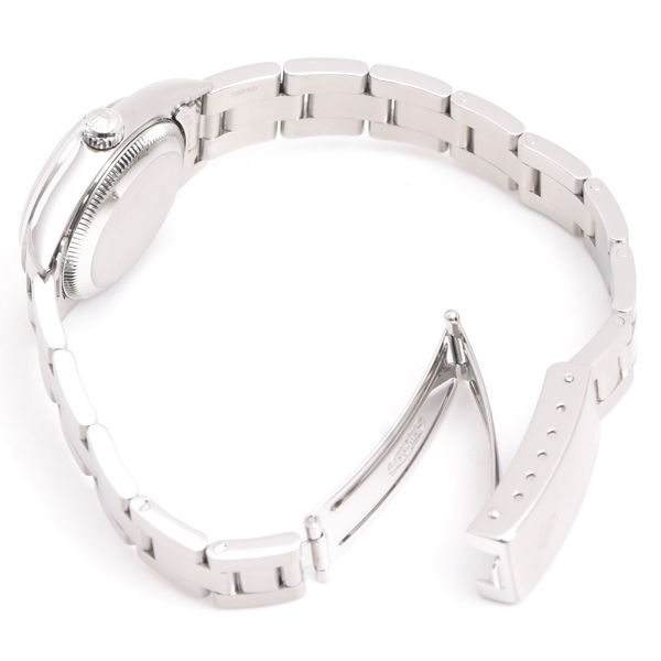 ロレックス 時計 レディース オイスターパーペチュアル K番 ピンク文字盤 自動巻 ステンレス ROLEX 76080 SS 中古