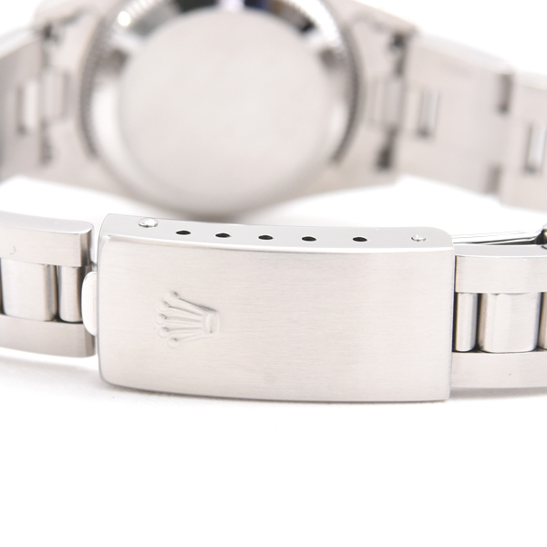 ロレックス 時計 レディース オイスターパーペチュアル K番 ピンク文字盤 自動巻 ステンレス ROLEX 76080 SS 中古