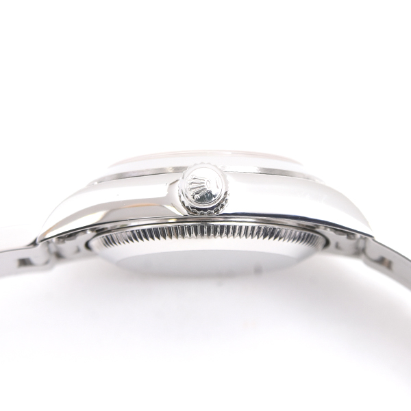 ロレックス 時計 レディース オイスターパーペチュアル K番 ピンク文字盤 自動巻 ステンレス ROLEX 76080 SS 中古