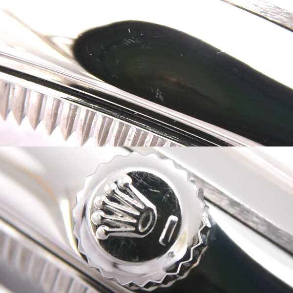 ロレックス 時計 レディース オイスターパーペチュアル K番 ピンク文字盤 自動巻 ステンレス ROLEX 76080 SS 中古