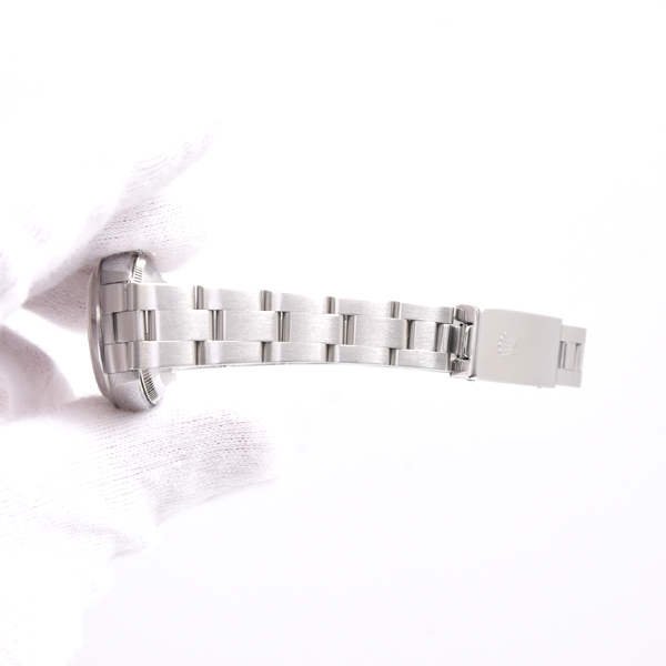 ロレックス 時計 レディース オイスターパーペチュアル K番 ピンク文字盤 自動巻 ステンレス ROLEX 76080 SS 中古