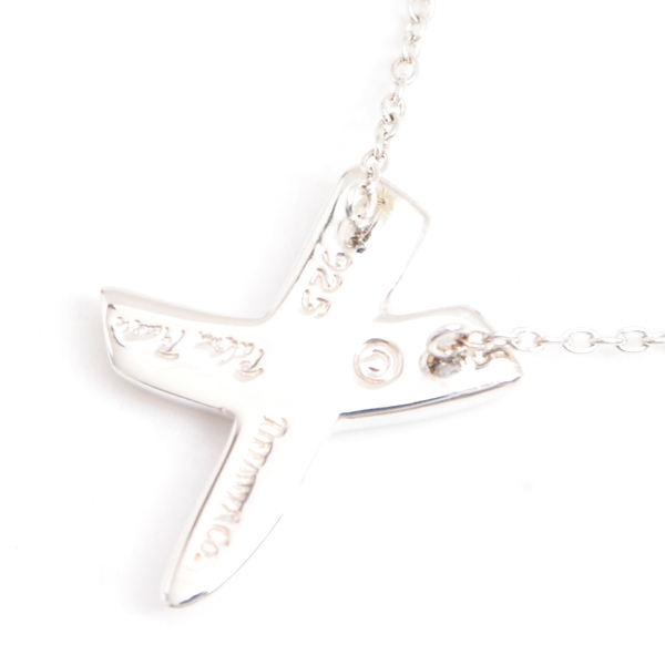 ティファニー ネックレス レディース パロマピカソ キス ネックレス シルバー TIFFANY SV925 中古