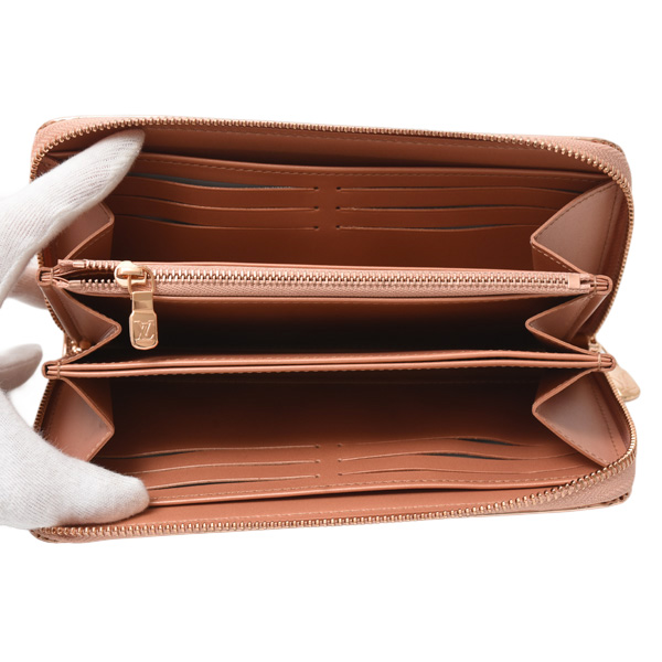ルイヴィトン 財布 レディース ジッピーウォレット 長財布 日本限定 LV SKI コッパー コーティッドキャンバス Louis Vuitton M27046 未使用展示品