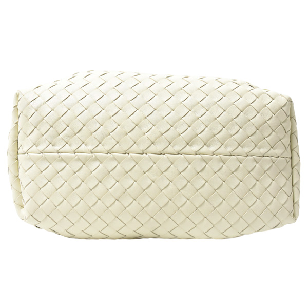 ボッテガヴェネタ バッグ レディース カーフ スモール ピナコテーカ イントレチャート ショルダーバッグ シーソルト/アイス カーフ BOTTEGA VENETA 中古