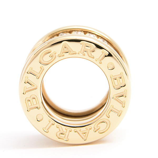 ブルガリ ペンダント レディース メンズ ビーゼロワン B-ZERO1 ダイヤ ペンダントトップ イエローゴールド 750YG BVLGARI 中古