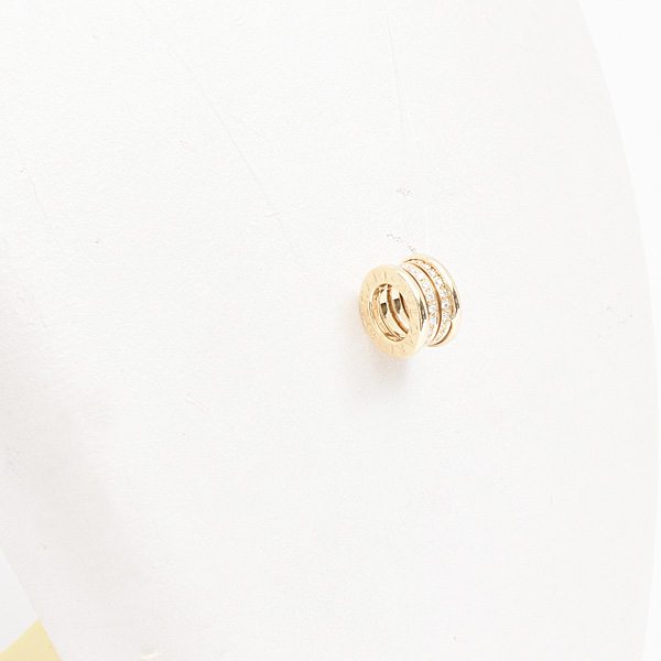 ブルガリ ペンダント レディース メンズ ビーゼロワン B-ZERO1 ダイヤ ペンダントトップ イエローゴールド 750YG BVLGARI 中古