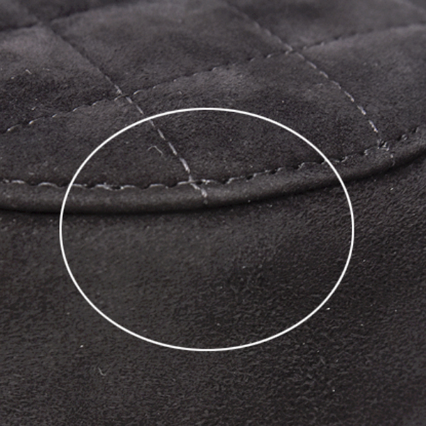 シャネル バッグ レディース マトラッセ スターモチーフ ココマーク チェーンショルダーバッグ ラウンド スエード ブラック CHANEL 中古