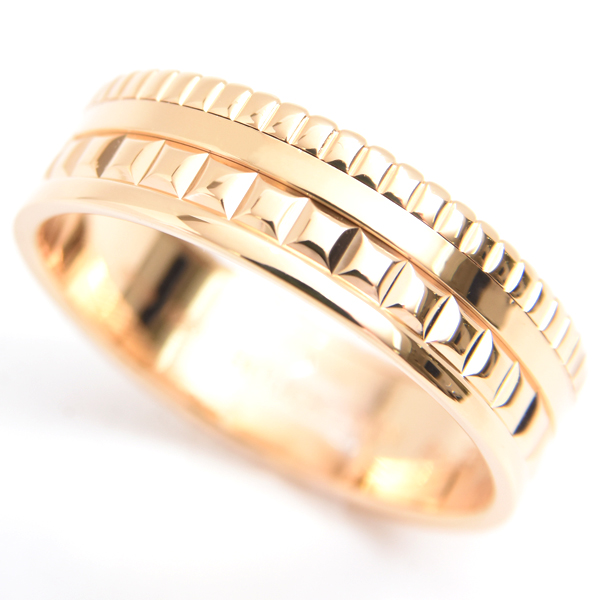 ブシュロン 指輪 メンズ キャトルラディアント スモール リング 70号 保証書付 ゴールド BOUCHERON 750YG 中古