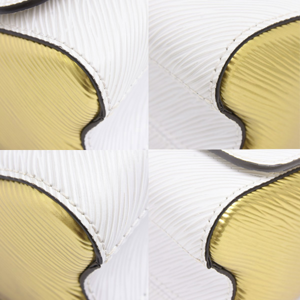 ルイヴィトン バッグ レディース ツイストPM エピ ホワイト レザー LOUIS VUITTON M59886 中古