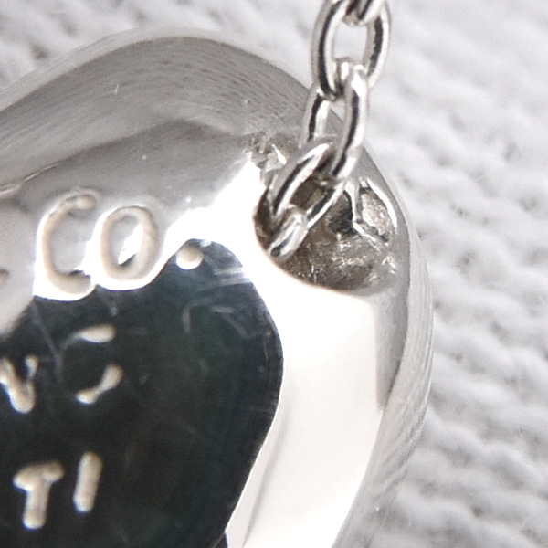 ティファニー ネックレス レディース ビーン デザイン ペンダント スターリングシルバー エルサ ペレッティ SV925 TIFFANY 中古