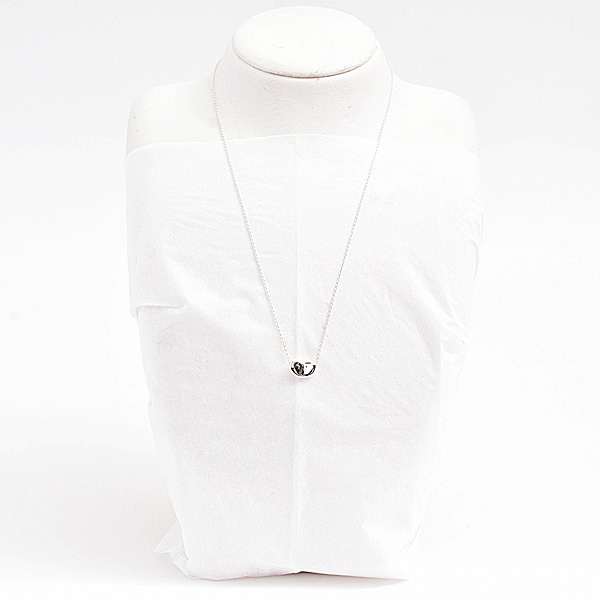 ティファニー ネックレス レディース ビーン デザイン ペンダント スターリングシルバー エルサ ペレッティ SV925 TIFFANY 中古
