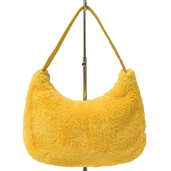 プラダ バッグ レディース テリー ミニ Re-Edition2000 ハンドバッグ パイル イエロー PRADA 1NE515 中古