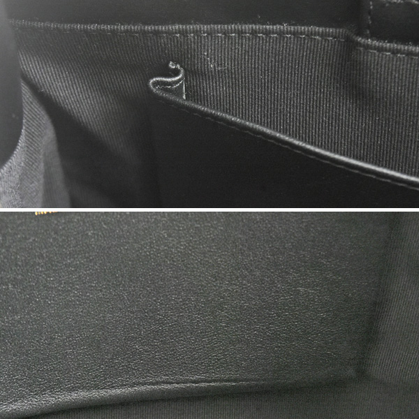 シャネル バッグ レディース マトラッセ チェーン トート ショルダー 肩掛け カーフレザー ランダム ブラック CHANEL 中古