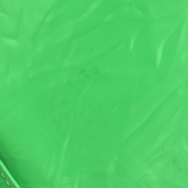 ボッテガヴェネタ バッグ メンズ クラッチ セカンドバッグ エナメル シワ加工 パテント グリーン BOTTEGA VENETA 中古