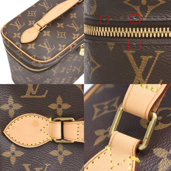 ルイヴィトン バッグ ニースBB バニティバッグ モノグラム メイクポーチ M42265 Louis Vuitton 中古