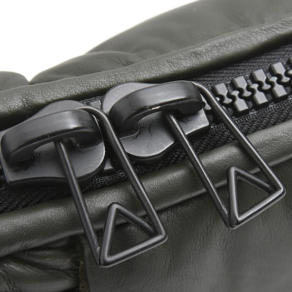 ボッテガヴェネタ バッグ メンズ ドキュメントケース マキシイントレチャート セカンドバッグ ラムスキン ダークカーキ BOTTEGA VENETA 641039 中古