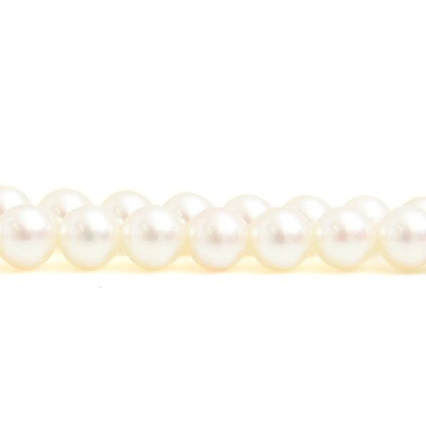 ミキモト ネックレス レディース ベビーパール ネックレス 4.9mm～5.4mm シルバー MIKIMOTO SV925 中古