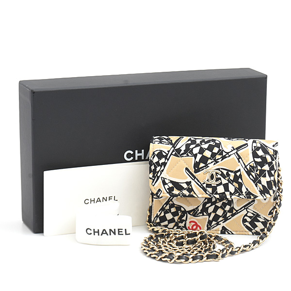 シャネル バッグ レディース ミニマトラッセ チェーンショルダーバッグ ミニポシェット ベージュ イヤーエンドギフト CHANEL 未使用展示品