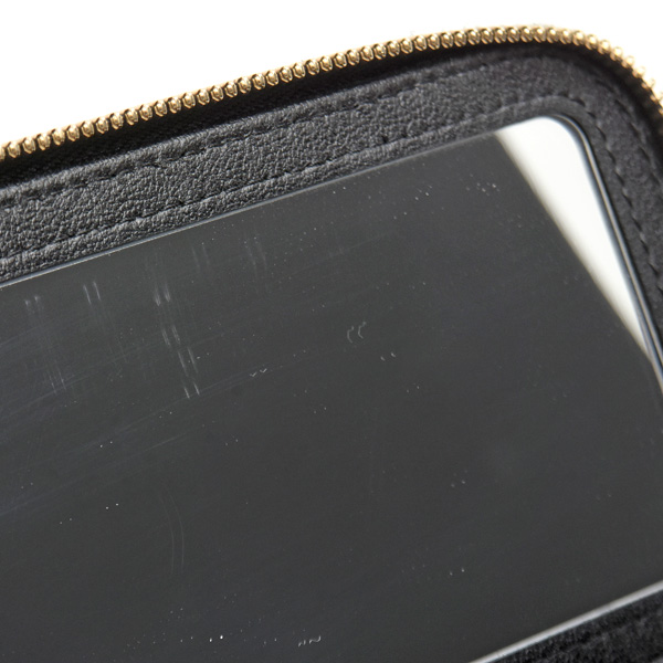 シャネル バッグ レディース マトラッセ スモールヴァニティケース ココハートチェーン ショルダー ラムスキン 鏡 ブラック CHANEL 中古