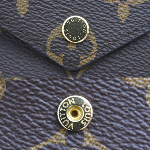 ルイヴィトン 財布 レディース ポルトフォイユ ヴィクトリーヌ モノグラム 3つ折り財布 Louis Vuitton M62472 中古