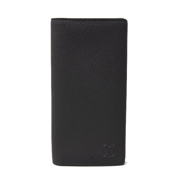 ルイヴィトン メンズ ポルトフォイユブラザ 長財布 ロングウォレット アエログラム レザー ニューフォーマルコレクション ノワール ブラック M25942 Louis Vuitton 未使用展示品