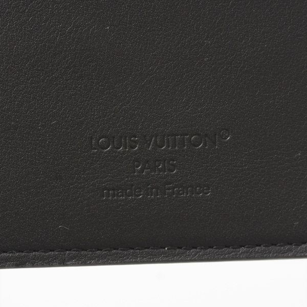 ルイヴィトン メンズ ポルトフォイユブラザ 長財布 ロングウォレット アエログラム レザー ニューフォーマルコレクション ノワール ブラック M25942 Louis Vuitton 未使用展示品