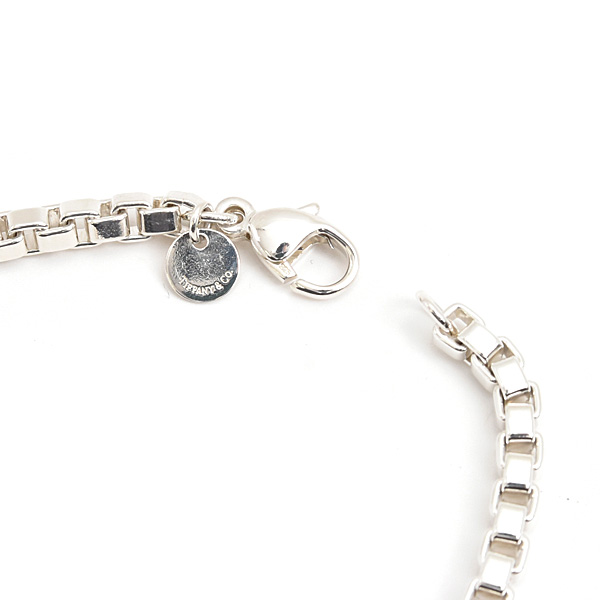 ティファニー ブレスレット レディース メンズ ベネチアンリンク チェーン シルバー SV925 TIFFANY 中古