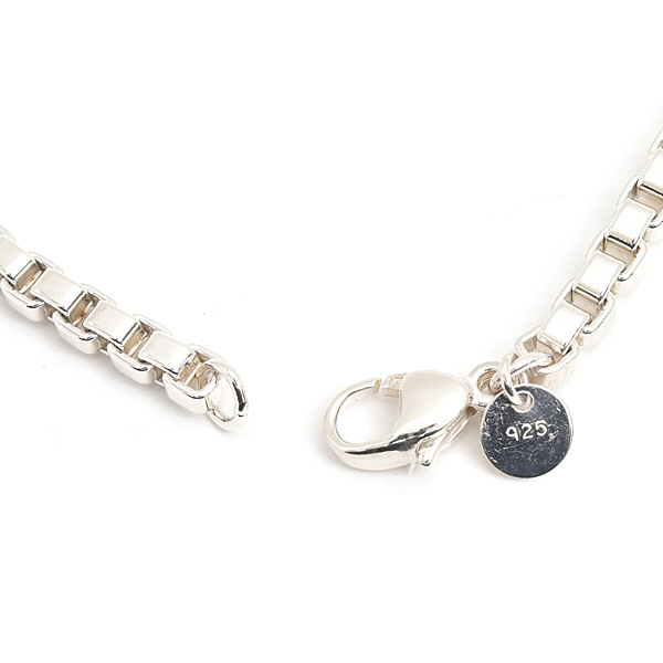 ティファニー ブレスレット レディース メンズ ベネチアンリンク チェーン シルバー SV925 TIFFANY 中古