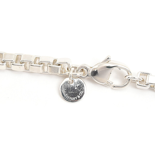 ティファニー ネックレス レディース メンズ ベネチアンリンク チェーン シルバー SV925 TIFFANY 中古