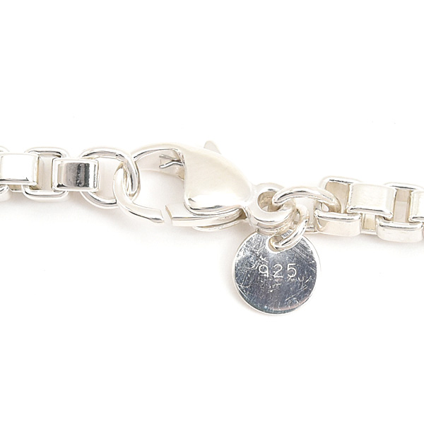 ティファニー ネックレス レディース メンズ ベネチアンリンク チェーン シルバー SV925 TIFFANY 中古