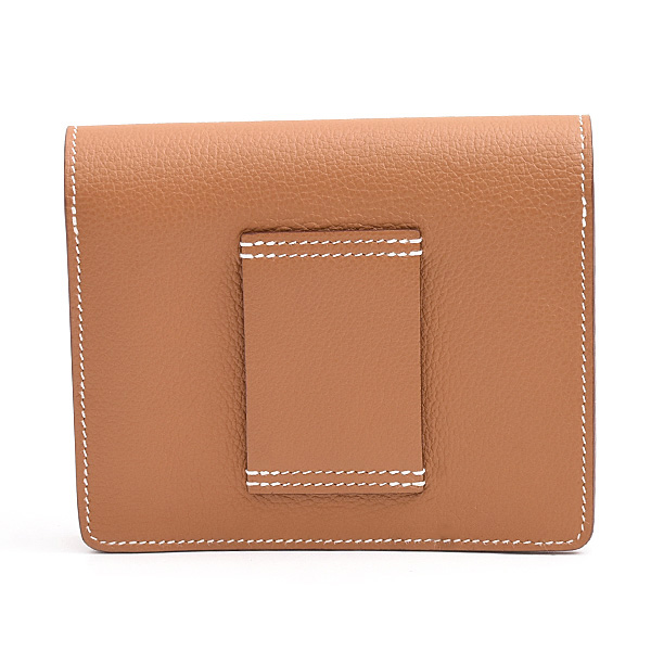 エルメス 財布 レディース ロウリス スリムウォレット Z刻印 エバーカラー ゴールド金具 HERMES 未使用展示品