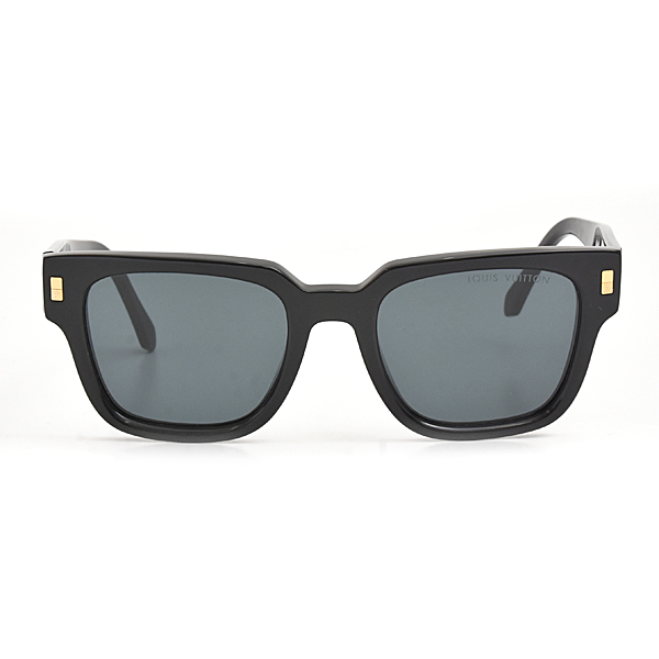 ルイヴィトン サングラス メンズ LVエスケイプ スクエア ブラック プラスチック Z1496E Louis Vuitton 中古
