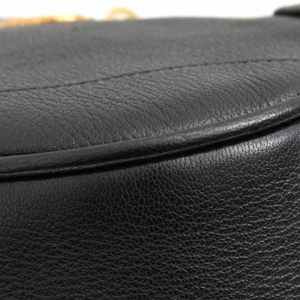 グッチ バッグ レディース  GGマーモント アフロディーテ ショルダーバッグ ハンドバッグ 2WAY ブラック カーフ 731817 GUCCI 中古