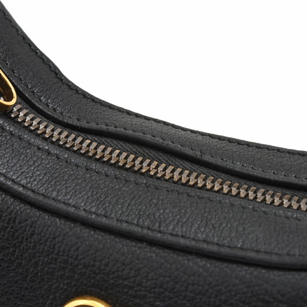 グッチ バッグ レディース  GGマーモント アフロディーテ ショルダーバッグ ハンドバッグ 2WAY ブラック カーフ 731817 GUCCI 中古