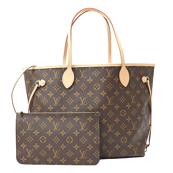 ルイヴィトン バッグ レディース モノグラム ネヴァーフルMM トートバッグ Louis Vuitton M46975 25年12月店舗購入 新品