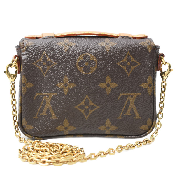 ルイヴィトン バッグ レディース ミクロ メティス ショルダーバッグ モノグラム Louis Vuitton M81267 中古