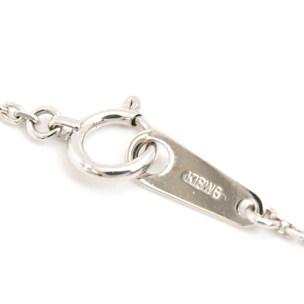 モニッケンダム ネックレス レディース ダイヤモンド デザインネックレス D1.12ct ホワイトゴールド MONNICKENDAM K18WG 中古