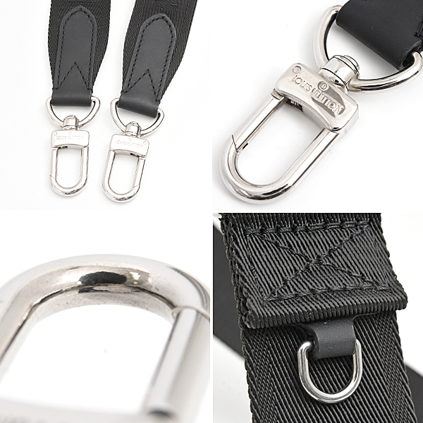 ルイヴィトン バッグ メンズ ダミエ ストライプ シティ キーポル ショルダーバッグ ブルーヴェール 青 斜めがけ Louis Vuitton M59921 中古