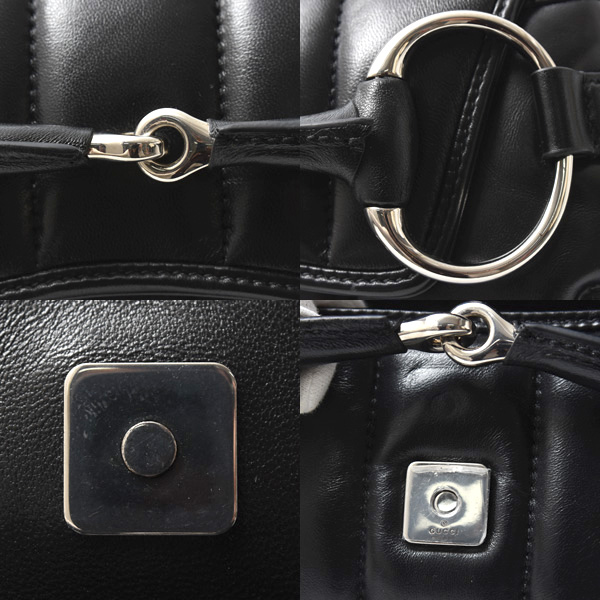 グッチ バッグ レディース ホースビット チェーン スモール ショルダーバッグ レザー GUCCI 764339 中古