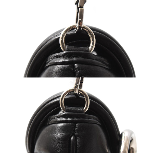 グッチ バッグ レディース ホースビット チェーン スモール ショルダーバッグ レザー GUCCI 764339 中古