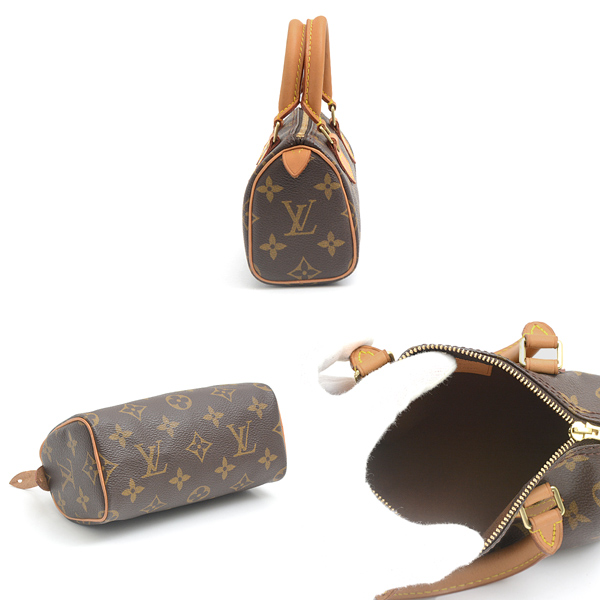 ルイヴィトン バッグ レディース ミニスピーディ モノグラム ミニボストン Louis Vuitton M41534 中古