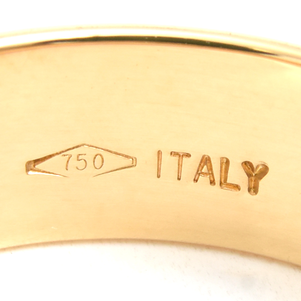 ティファニー 指輪 メンズ アトラス リング 20号 イエローゴールド TIFFANY 750YG 中古