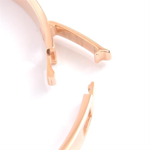 エルメス バングル レディース  Hダンクル ダイヤモンドブレスレット ピンクゴールド HERMES 750PG 中古