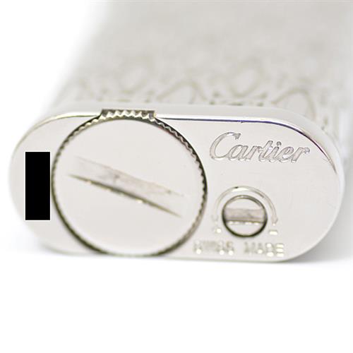 カルティエ Cartier 2Cロゴ オーバル ガスライター 【中古】