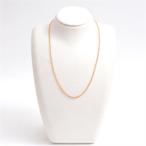 クロムハーツ 18インチ ロールチェーン ネックレス 0949/42