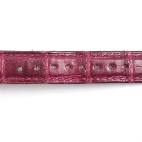 ブルガリ  時計 レディース レッタンゴロ ロードライトガーネットベゼル 電池式 ワインレッド文字盤 BVLGARI RT39S 中古