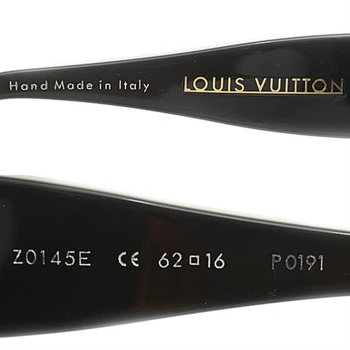 ルイヴィトン 眼鏡 レディース ウルスラストラス サングラス セルフレーム ブラック Louis Vuitton Z0145E 中古