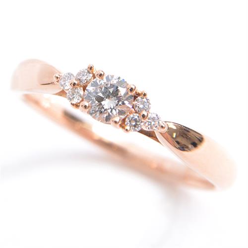 ティファニー ピンクゴールド ハーモニー ダイヤ サイドストーン リング 10号 Brand Max】ルイヴィトン・ヴィトン・エルメス・シャネル・カルティエ