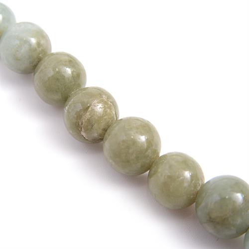 ヒスイ翡翠 数珠 念珠 本式百八玉数珠 翡翠:7.8mm～11.3mm グリーン×レッド【中古】